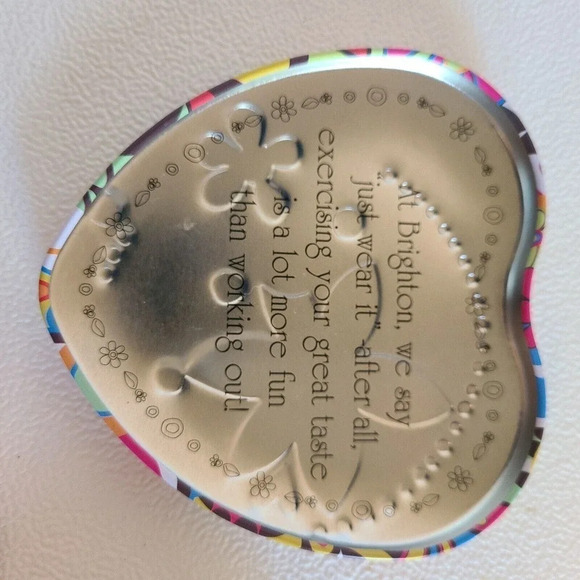 BRIGHTON CHRISTO MERIDIAN ZENITH NARROW CUFF BRACELET SET SILVER CRYSTALS - Picture 11 of 11